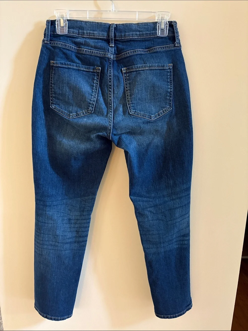 Banana Republic Women's Dark Blue Straight-Leg Jeans